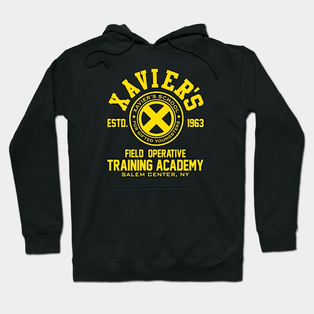 XAVIER SCHOOL TRAINING ACADEMY - 2..0 Hoodie by ROBZILLA